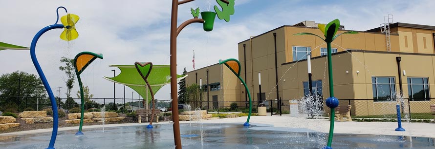 Splash Fountain Splashpad